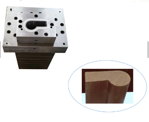 PE WPC Extrusion Mould For Decking panel Mould