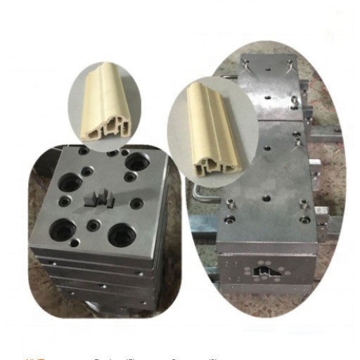 PVC hollow sheet die head