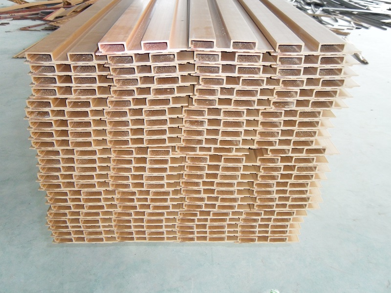 China made PVC wood plastic profiles extrusion mould