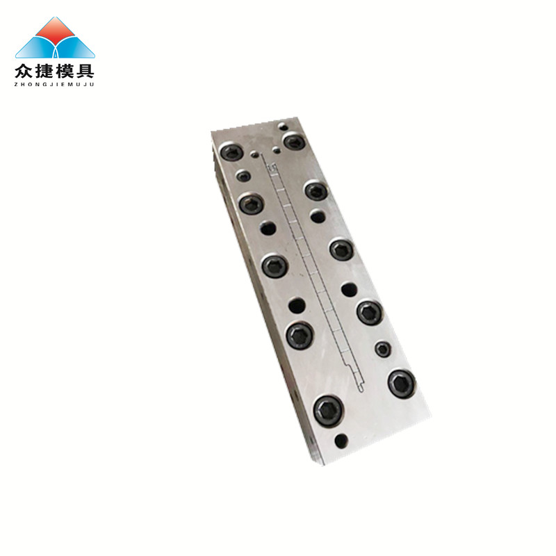 Hotselling pvc door profile co extrusion mould