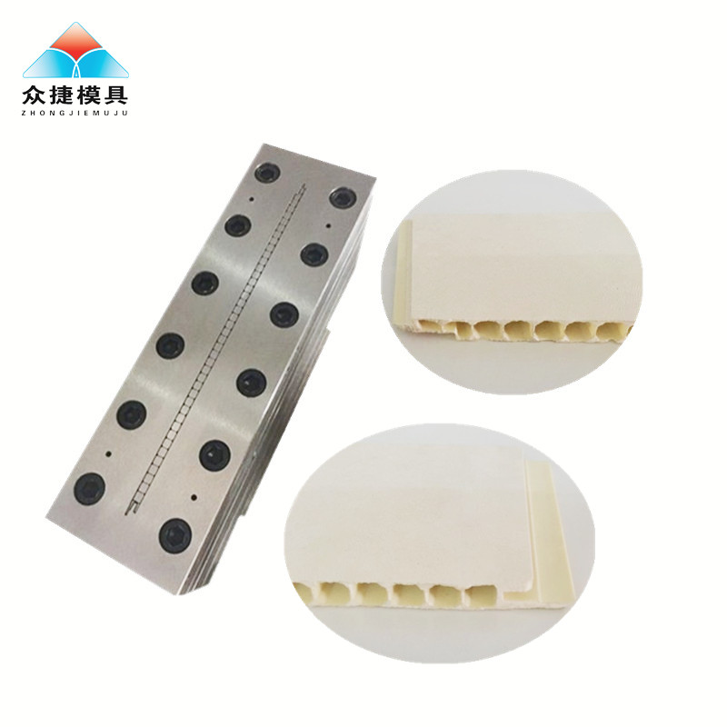 Competitive price extrusion mould for 5 PVC baseboard with high quality