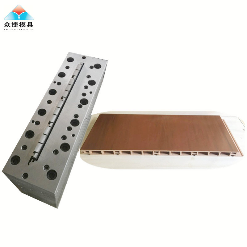 Competitive price extrusion mould for 5 PVC baseboard with high quality