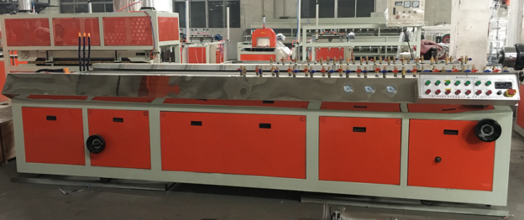 Door and window extrusion profile production line