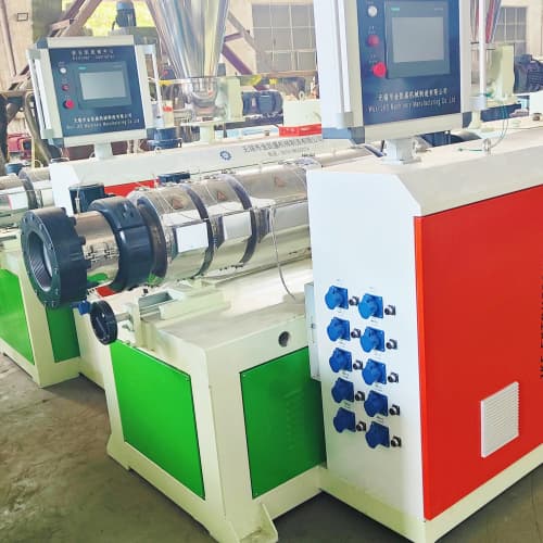 plastic extrusion line