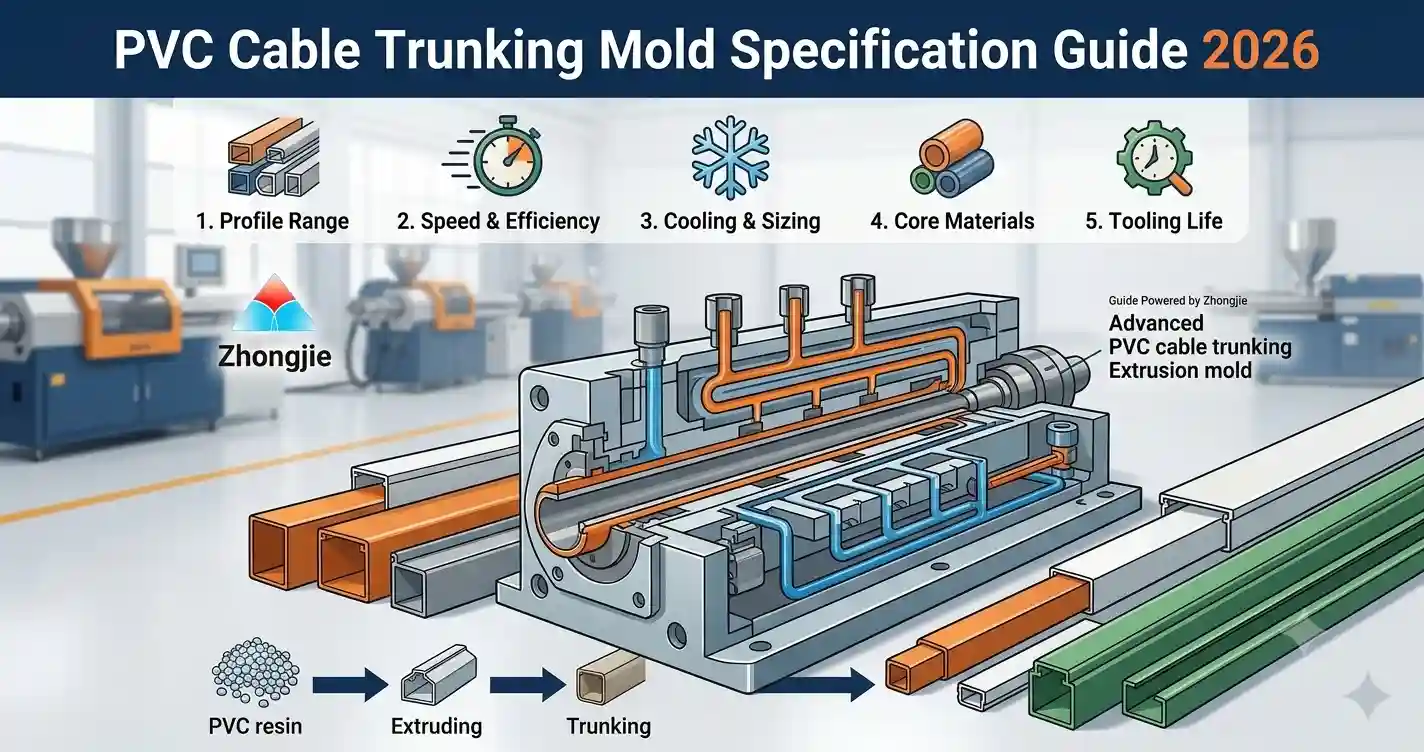 cable duct extrusion die