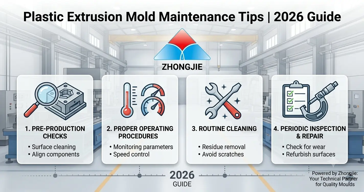 Plastic Extrusion Mold Maintenance Tips | 2026 Guide