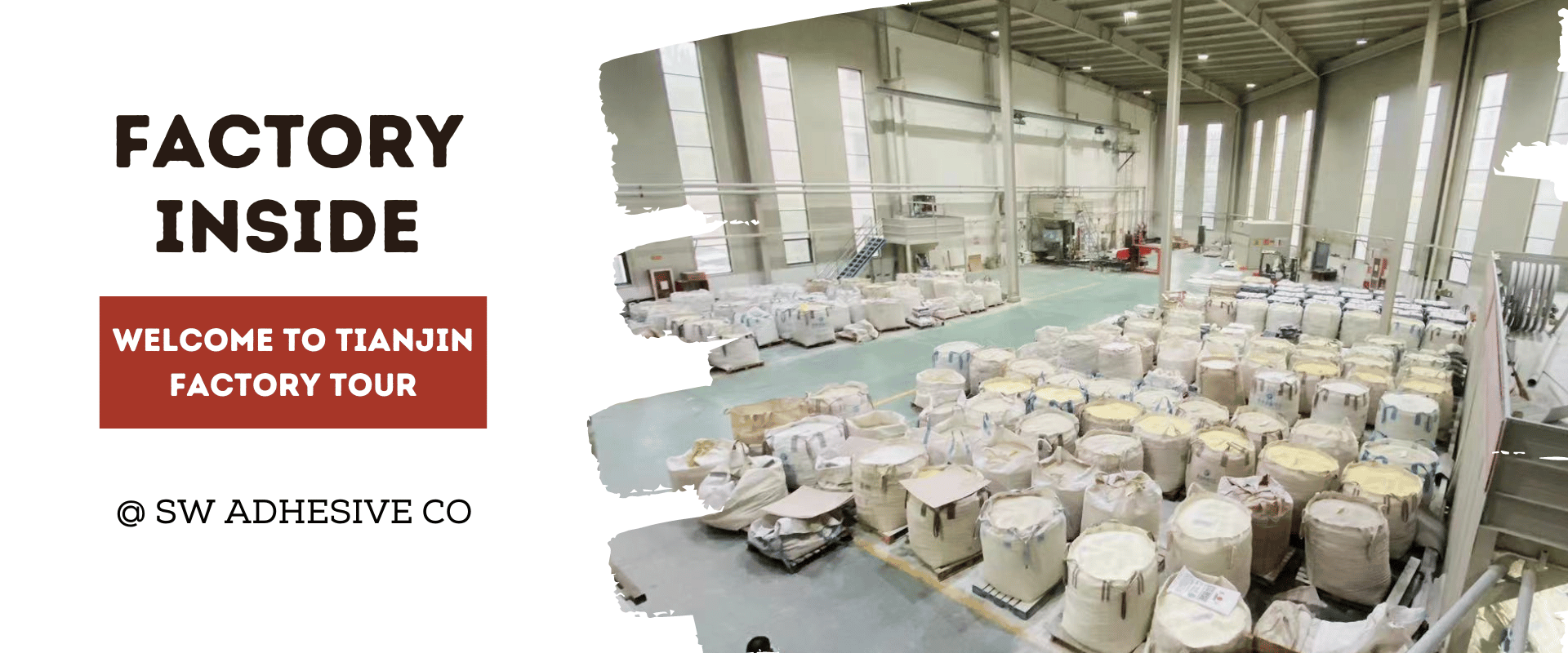 Hot melt glue factory