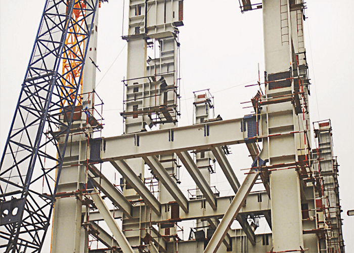 2 * 600 МВт головного блоку зварювання сталевих конструкцій