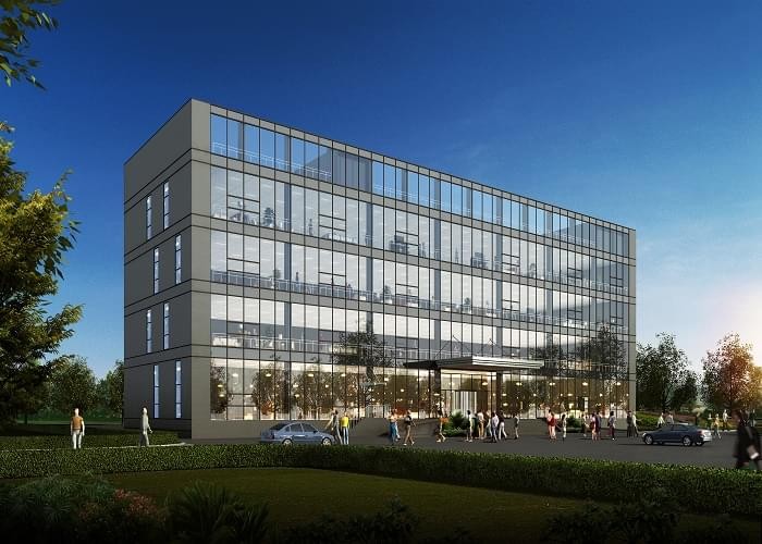 Modern Steel Structure Civil Office Building Project