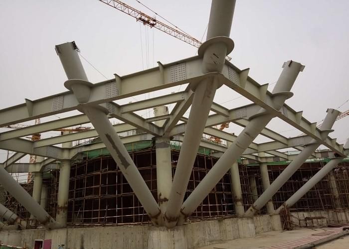 International Design Center Main Structure Steel Frame Project