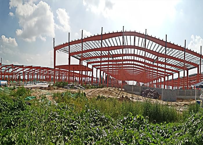 Projeto de sistema de estrutura de estrutura de concreto armado para parque logístico