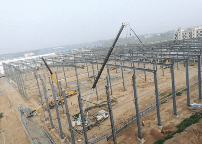 Warehousing and distribution center construction project