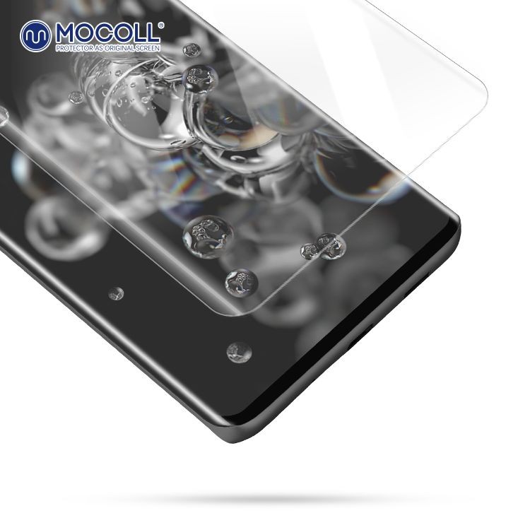 3D UV Glue Tempered Glass Curved Screen Protector - SAMSUNG Galaxy S20 Ultra