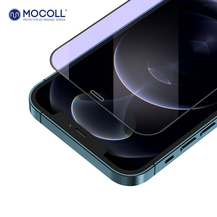 Китай Защитное стекло 2.5D 2-го поколения с защитой от синего излучения — iPhone 12 Pro Max, производитель