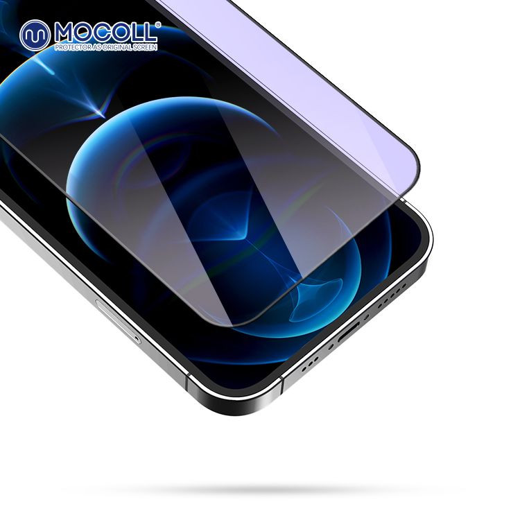 Китай 2.5D Защитная пленка для экрана из закаленного стекла с защитой от синего излучения — iPhone 12 Pro Max, производитель