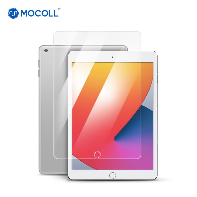 Pelindung Skrin Kaca Tempered 2.5D Clear - iPad (generasi ke-8) 10.2 inci