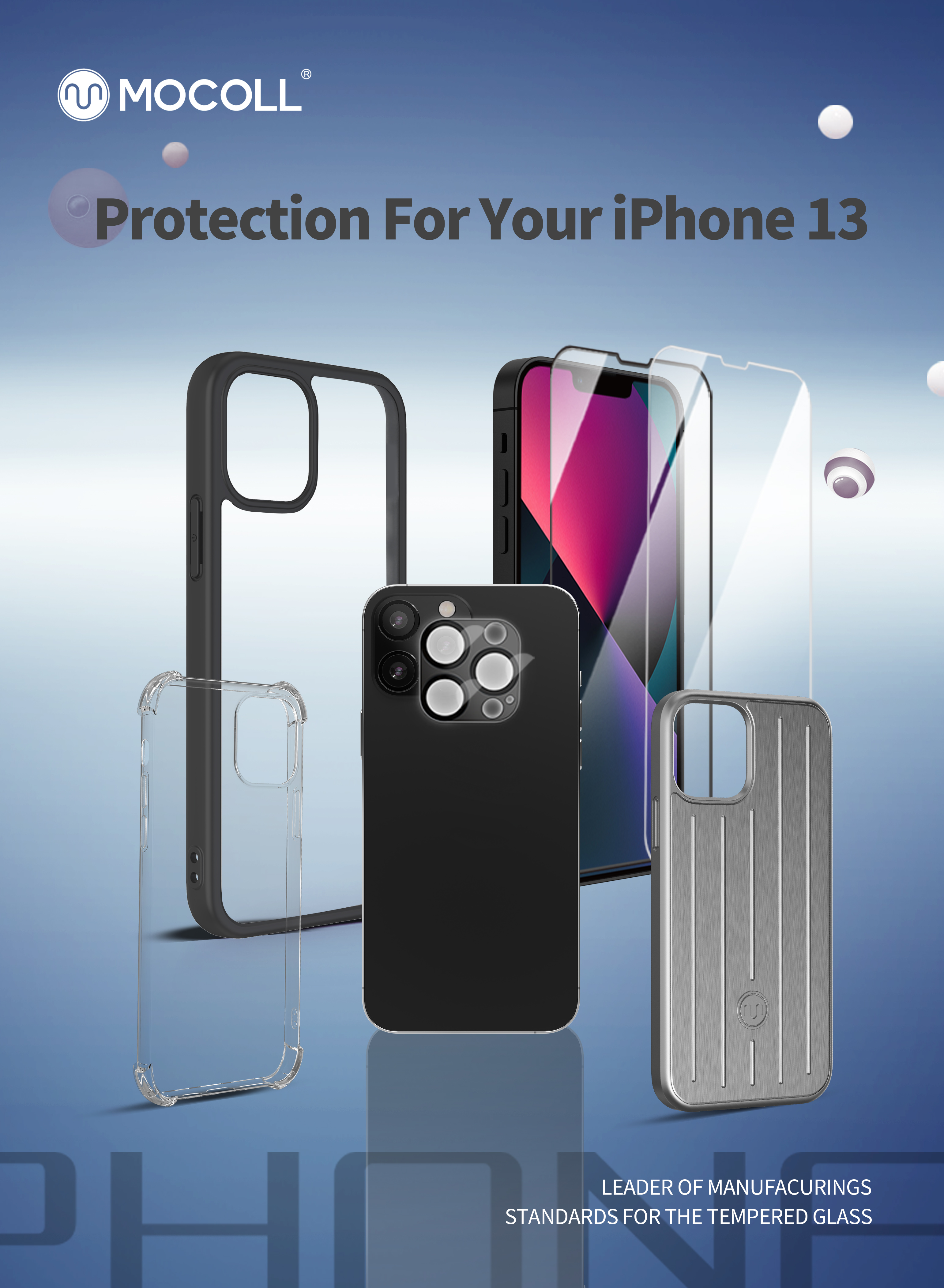 iPhone 13 Tempered Glass