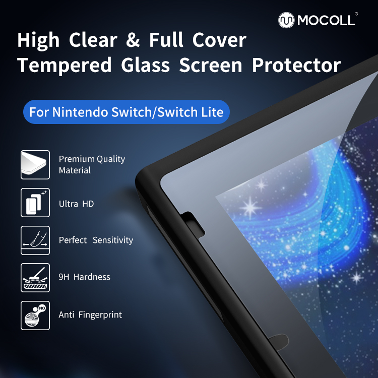 Nintendo Switch tempered glass screen protector