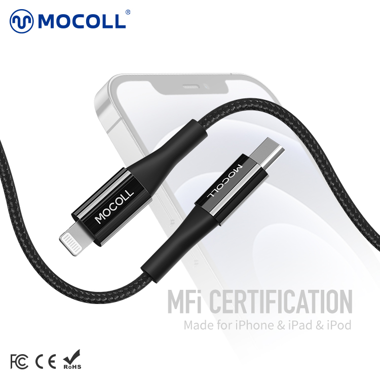 iPhone 13 MOCOLL ALFA SERIES FAST CHARGING CABLE