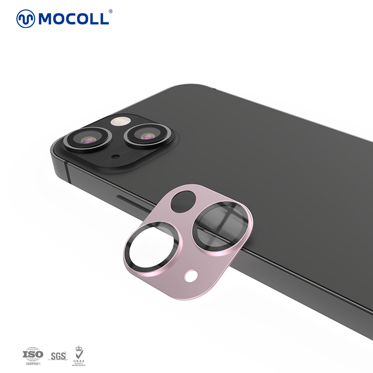 Китай Защитное стекло для объектива камеры серии Opal для iPhone 13, розовое, производитель