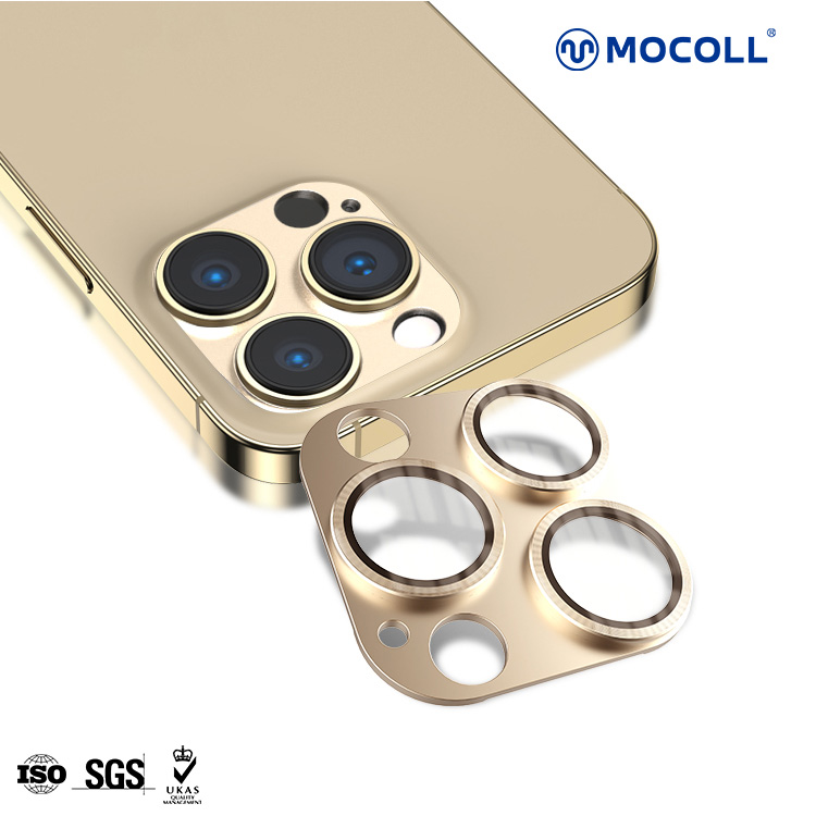 iPhone 13 Opal Series Camera Glass Lens Protector Gold