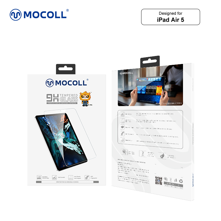 2.5D Blue light cut iPad tempered glass screen protector