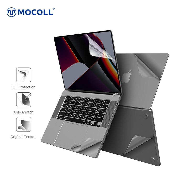 Black Diamond Series 6 in 1 MacBook Protector-MacBook Pro Grey