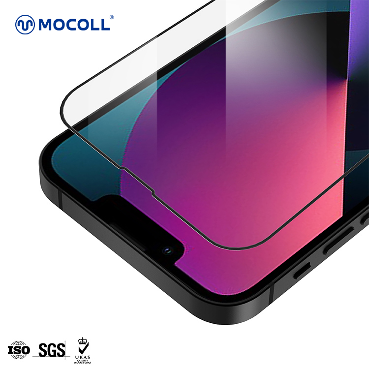 Китай iPhone 14 Golden Shield Series 2.5D Full Cover Blue Light Cut Закаленное стекло, производитель