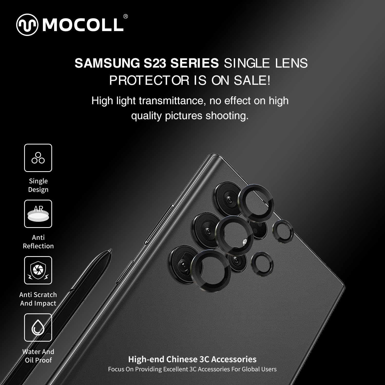 The Lens Protector For Samsung S23