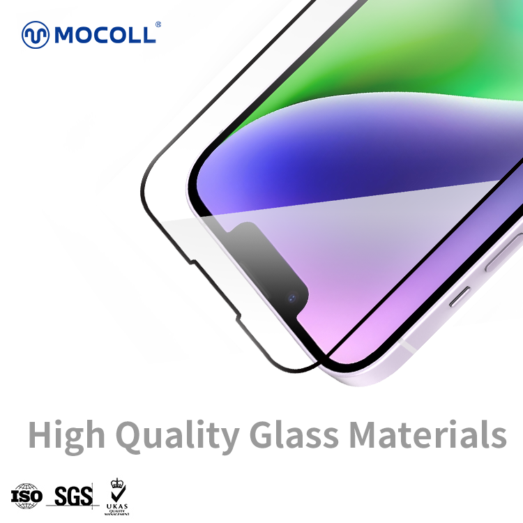 iPhone 14 Plus Kyanite Series 2.5D Full Cover HD Tempered Glass