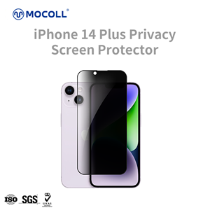 Seria Kyanit iPhone 14 Plus 2.5D Full Cover Prywatność Szkło hartowane
