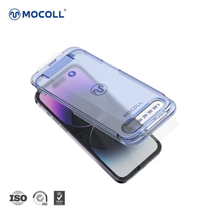 クイックステッカーシリーズ フルカバーHD強化ガラス-iPhone 14