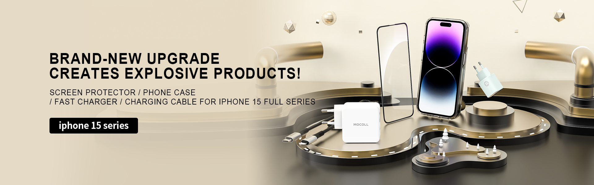 Novos produtos MOCOLL para a série iPhone15