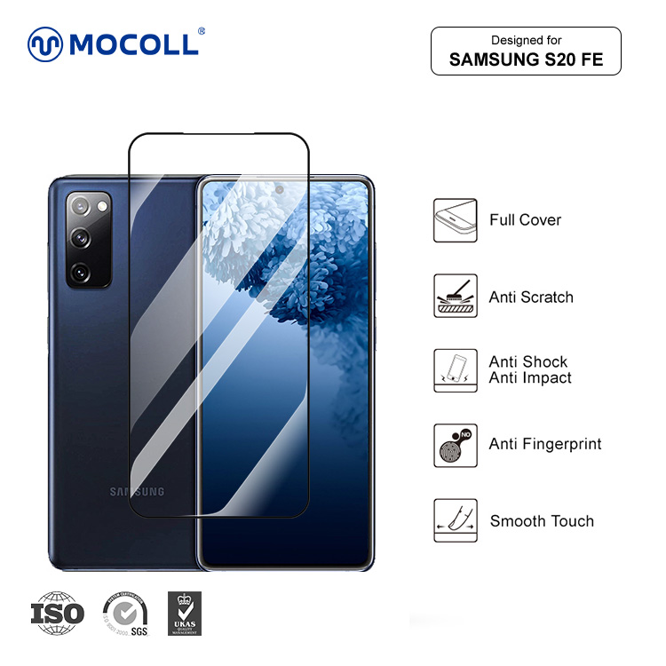 2.5D HD Full Cover Tempered Glass for SAMSUNG S20 FE