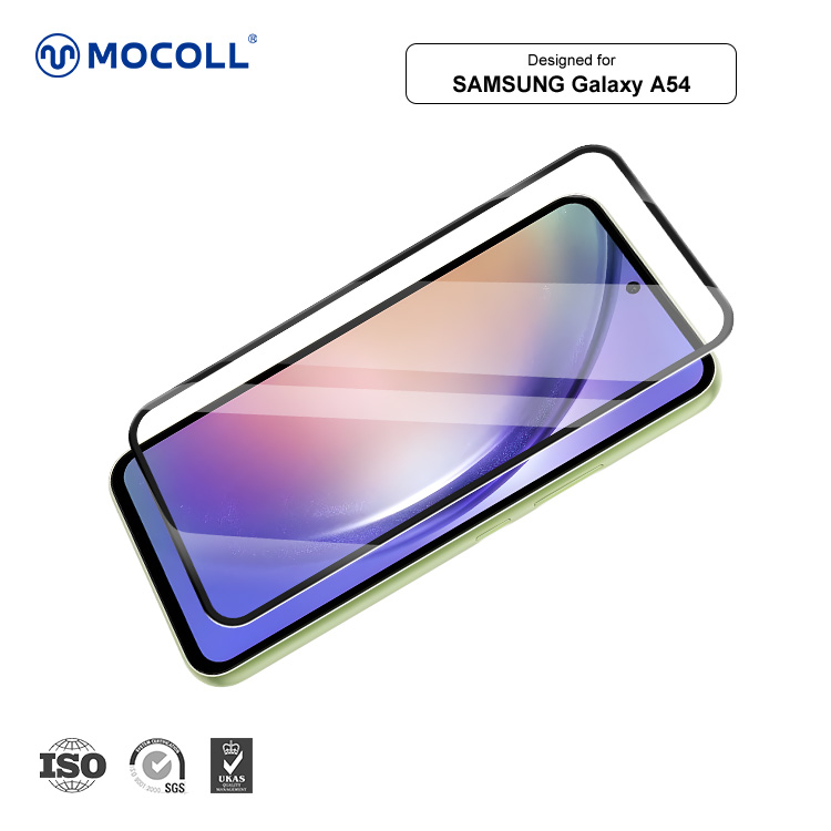 2.5D Full Cover Tempered Glass Screen Protector for SAMSUNG Galaxy A54