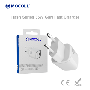FLASH Series 35W Dual-Port GaN Fast Charger for EU