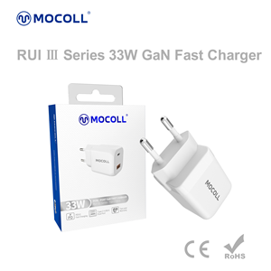 RUI Ⅲ Series 33W Dual-Port GaN Fast Charger for EU