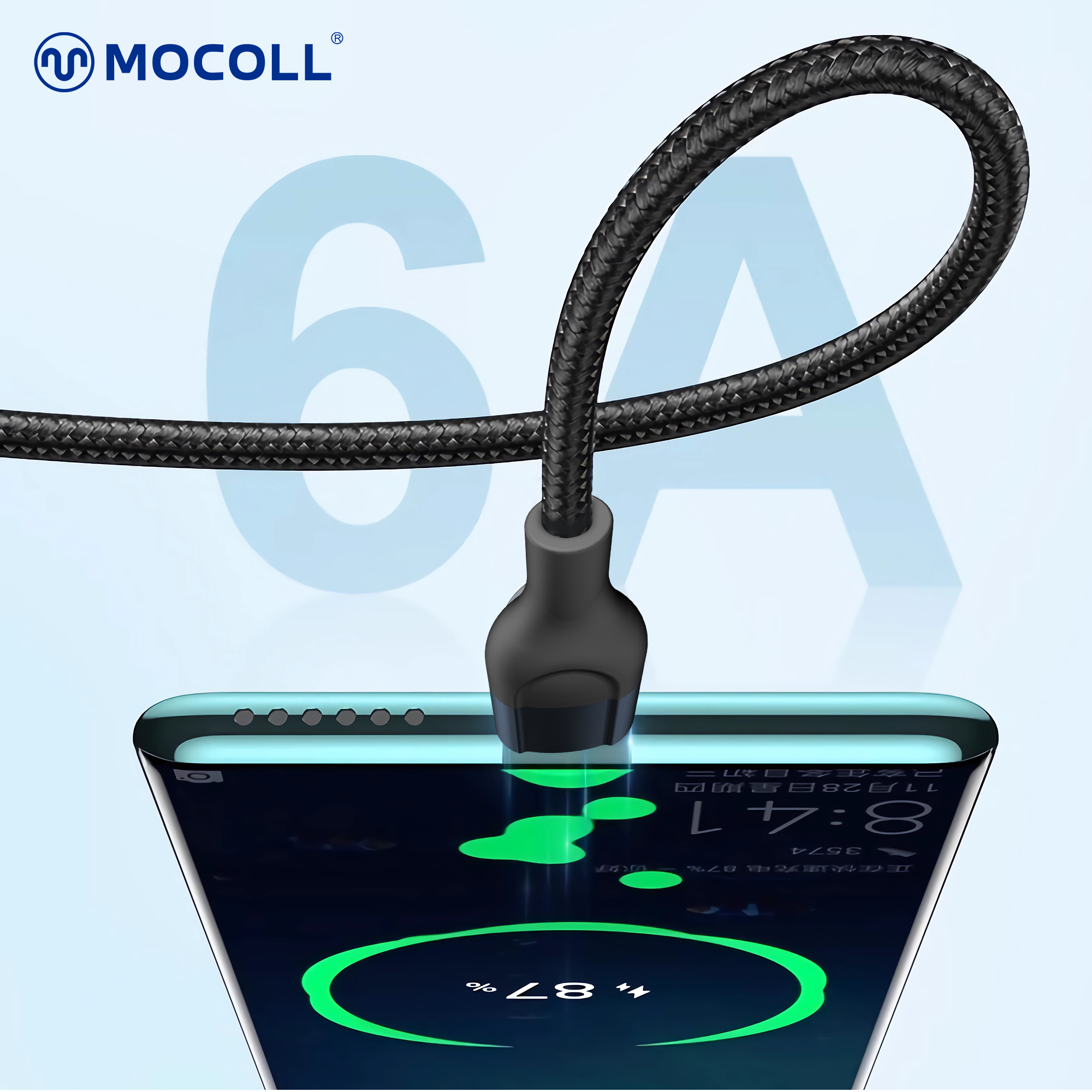 Alfa Series Thunder 3 in 1 Fast Charging Cable