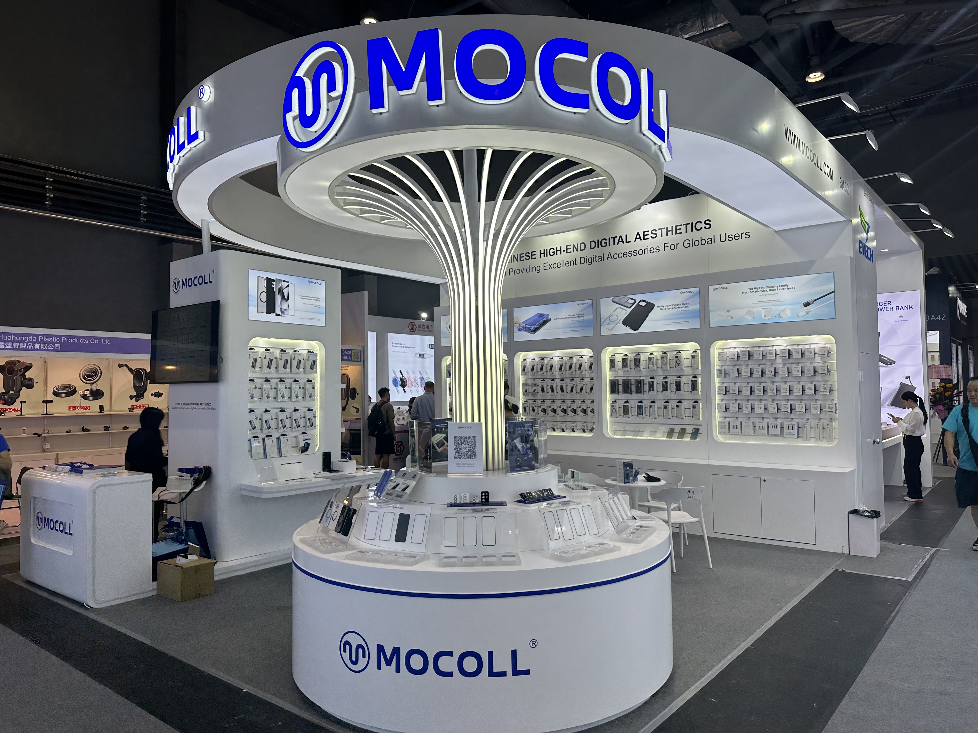 MOCOLL mostra di successo al 2024 Global Sources Mobile Electronics a Hong Kong