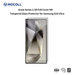 Protector de ecran 2.5D Full Cover HD din sticla securizata pentru Samsung S24 Ultra