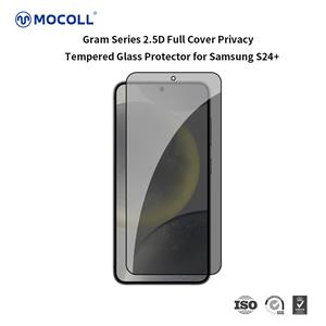 2.5D Full Cover Privacy Tempered Glass Screen Protector For Samsung S24/S24+