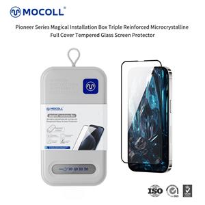 Pioneer Series Magical Installation Box Triple Reinforced Microcrystalline Full Cover Tempered Glass Screen Protector