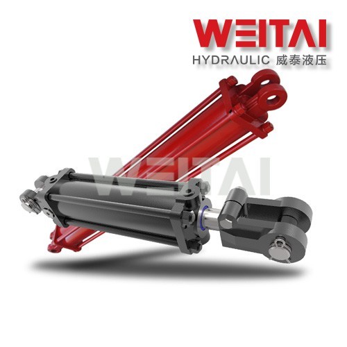 Double Acting Tie Rod Hydraulic Cylinder 2500PSI 2