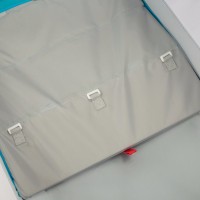 Katlanabilir Mavi Seyahat Karyolası