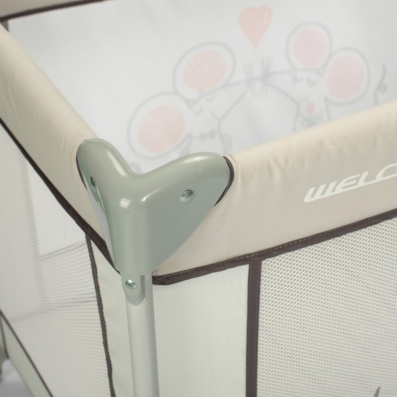 Lettino da viaggio pieghevole piccolo