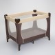 High Travel Cot In Cream Color