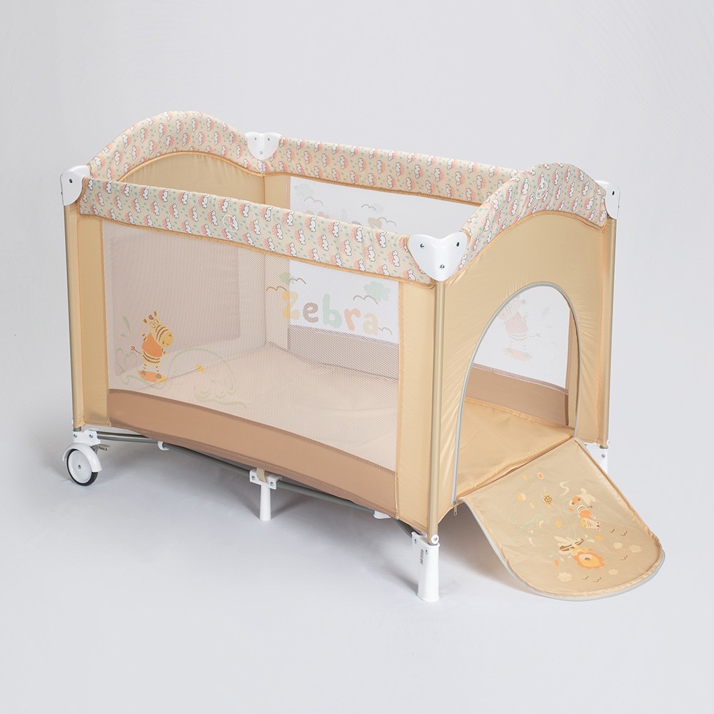 canopy travel cot