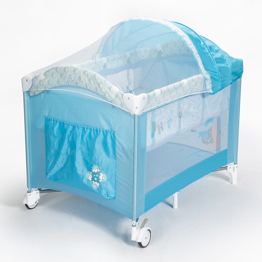 Travel Cot With Bassinet And Canopy