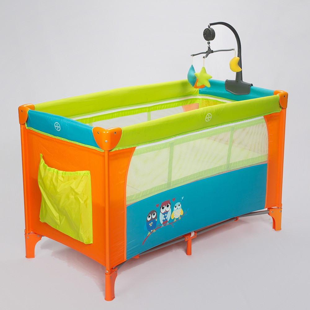 Travel Cot With Rocking Stand