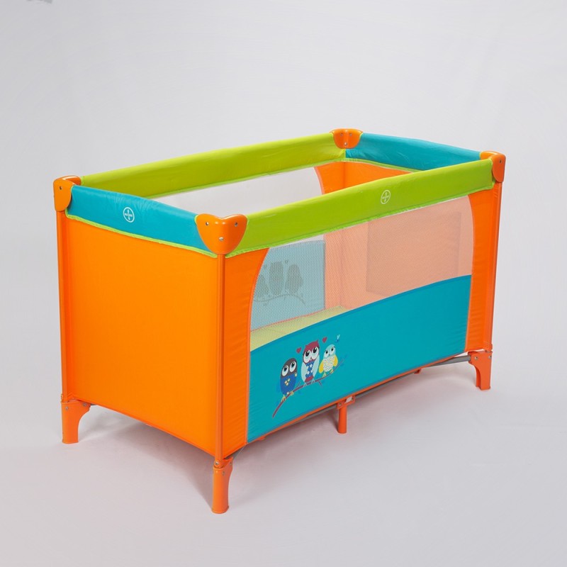 Lettino da viaggio con supporto a dondolo